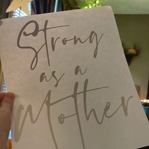 Transfer: Strong as a Mother